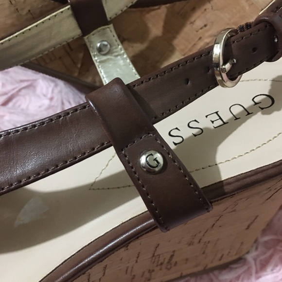 Guess Women Wedge Sandals Size 11M - Picture 9 of 16